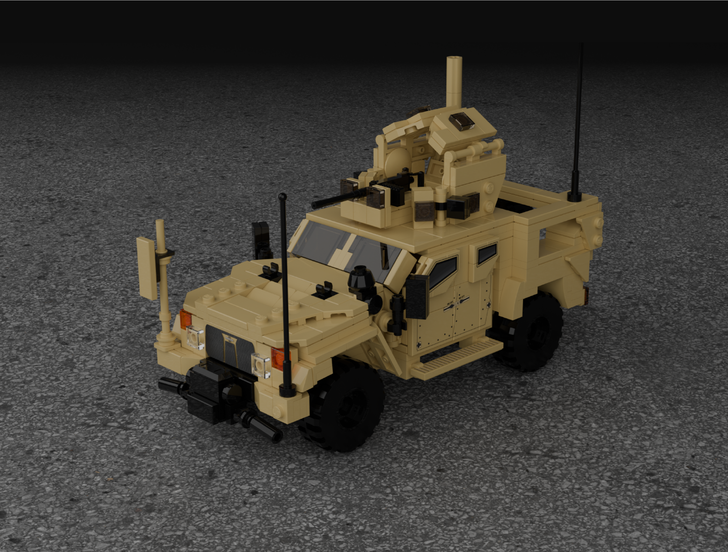 M1278 JLTV Heavy Guns Carrier Building Kit